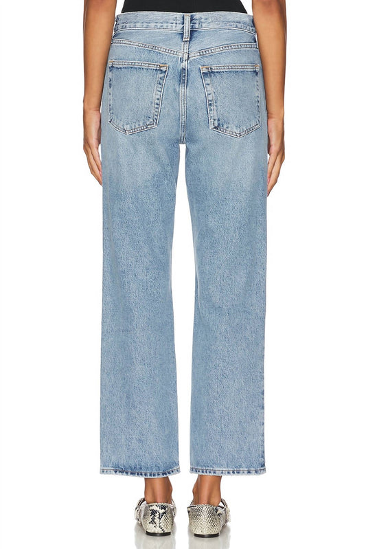 Agolde - Valen Mid Rise Ankle Straight Jeans