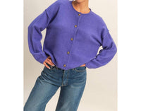 Hyfve - Pop Of Color Cardigan Sweater