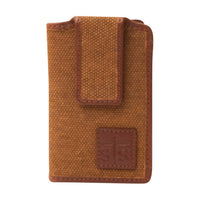 STS Ranchwear Men's High Plains Money Clip Wallet in brown - men's bag