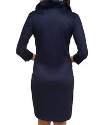 Gretchen Scott - Solid Ruffneck Dress