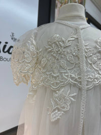 L'Pety Canar - Girl's Georgette Christening Gown