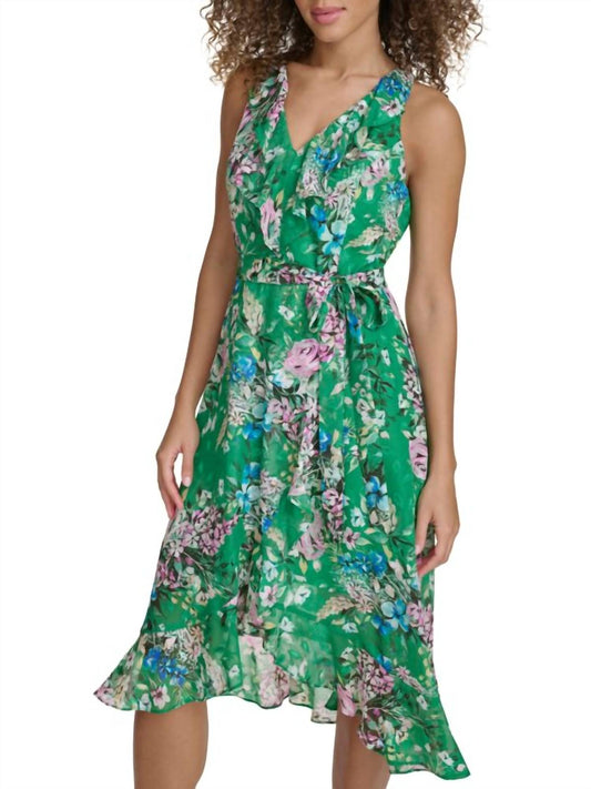 Kensie - Floral Wrap Dress