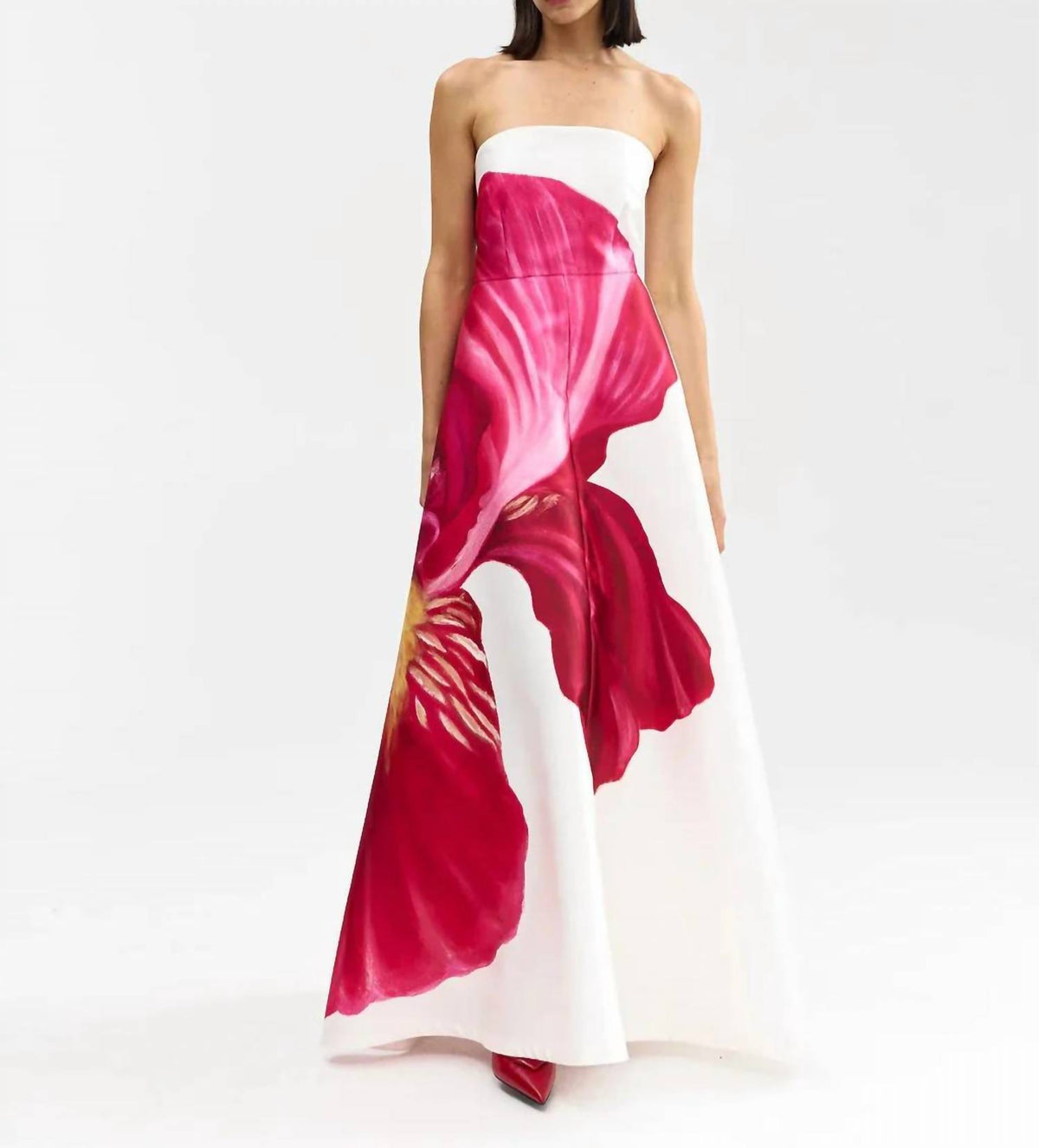 Aston Studio - Floral Print Audrey Gown