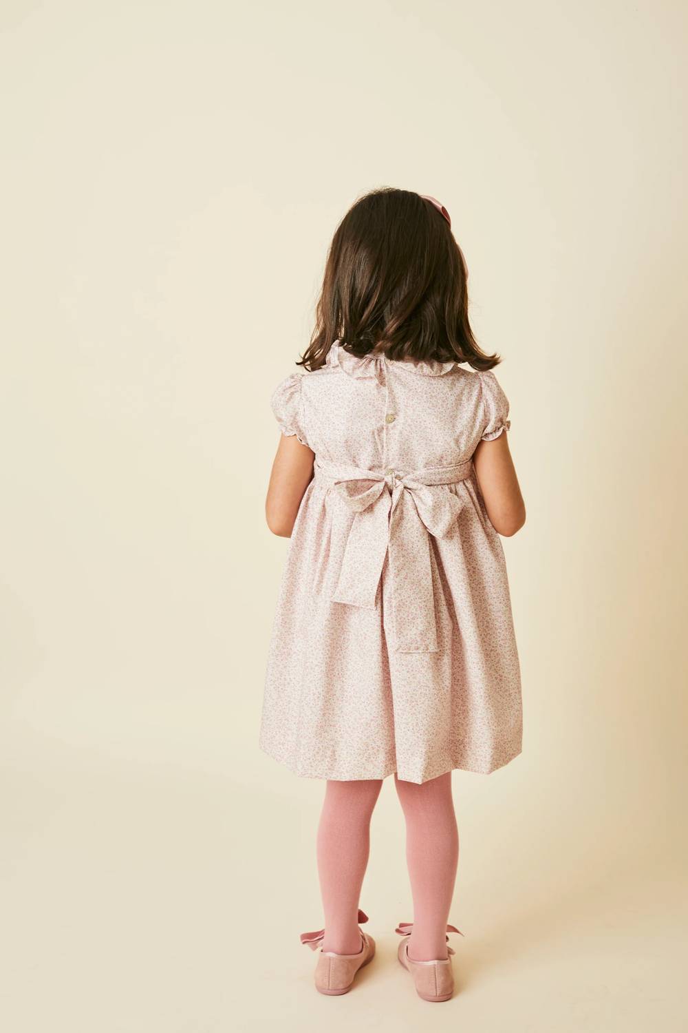 Pi And Pa - Sienna Handsmocked Dress