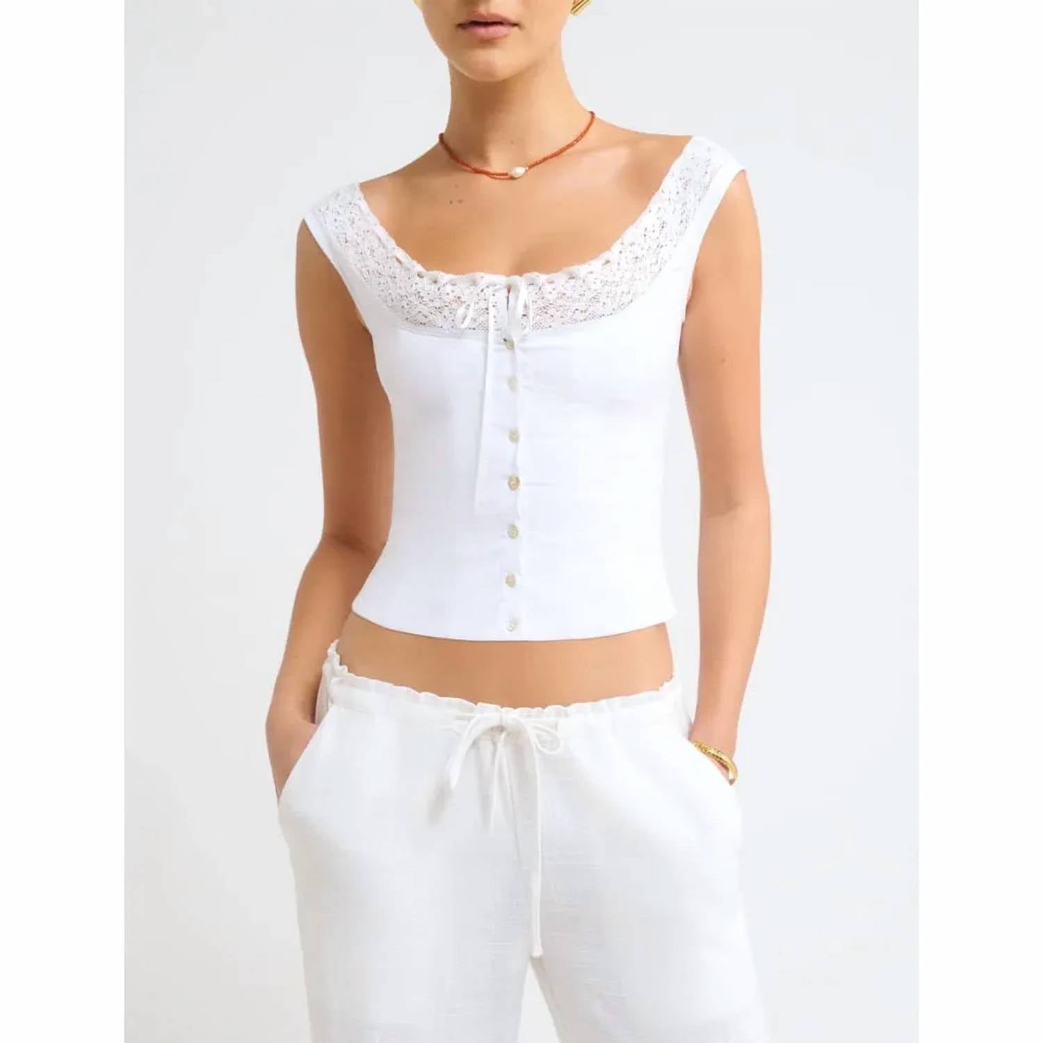 Rumored - Decolletage Top
