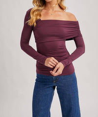 Bluivy - Women's Asymmetric Knit Top