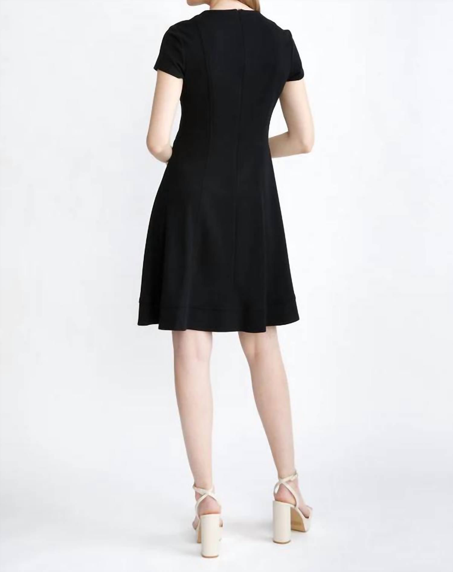 Joseph Ribkoff - Short Sleeve Fit & Flare Dress