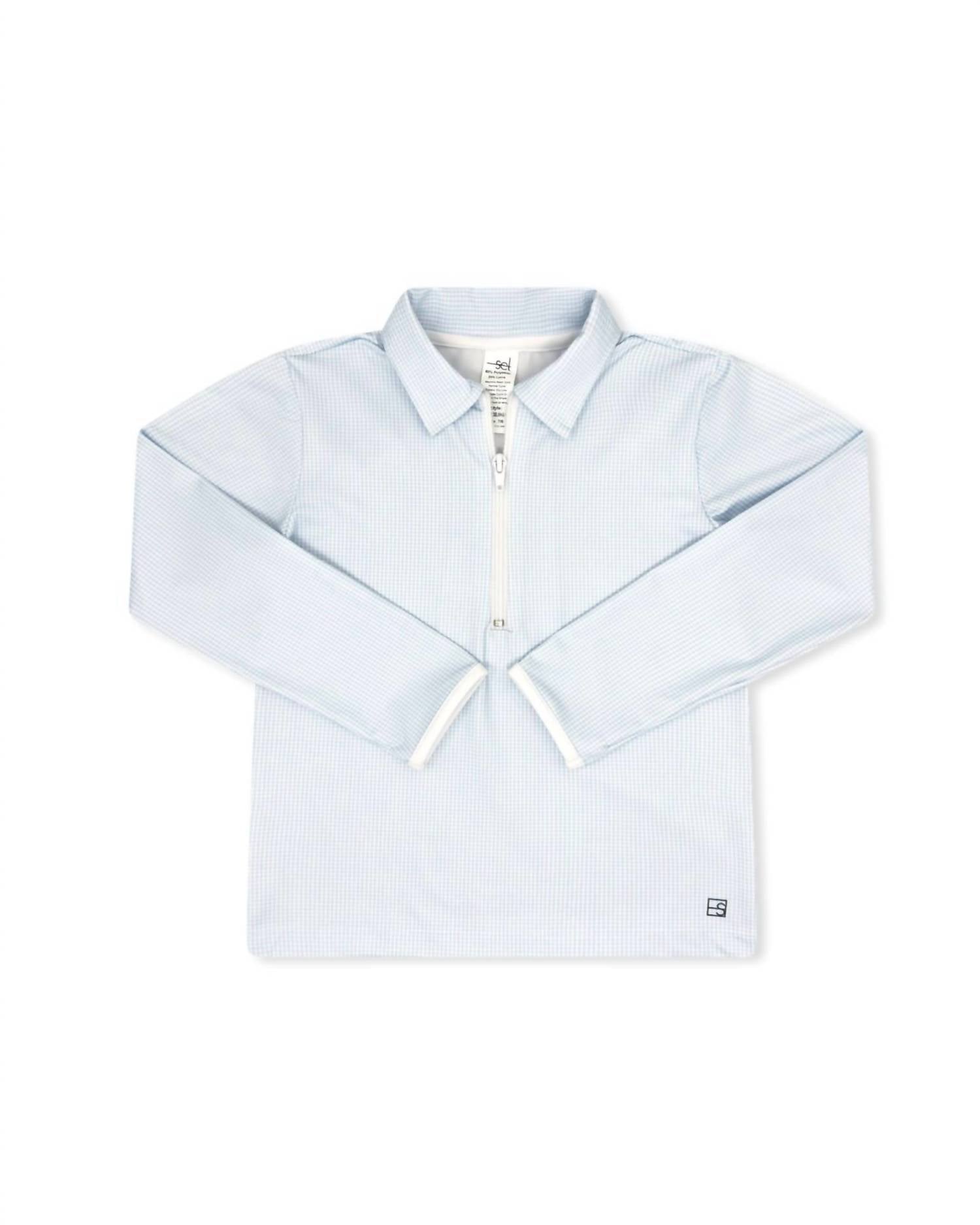 Set Athletics - Kids' Henry Half Zip Pullover