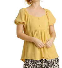 Umgee - Sweetheart Babydoll Top