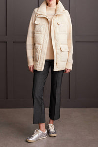 Tribal - Quilted Mock Neck Vest