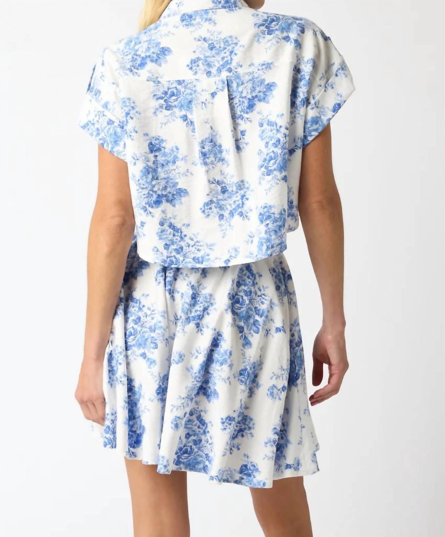 Olivaceous - Chinoiserie Print Dress