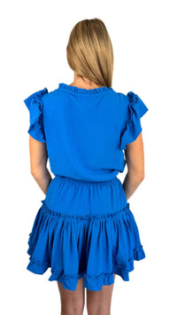 Sincerely Ours - Monet Ruffle Mini Dress