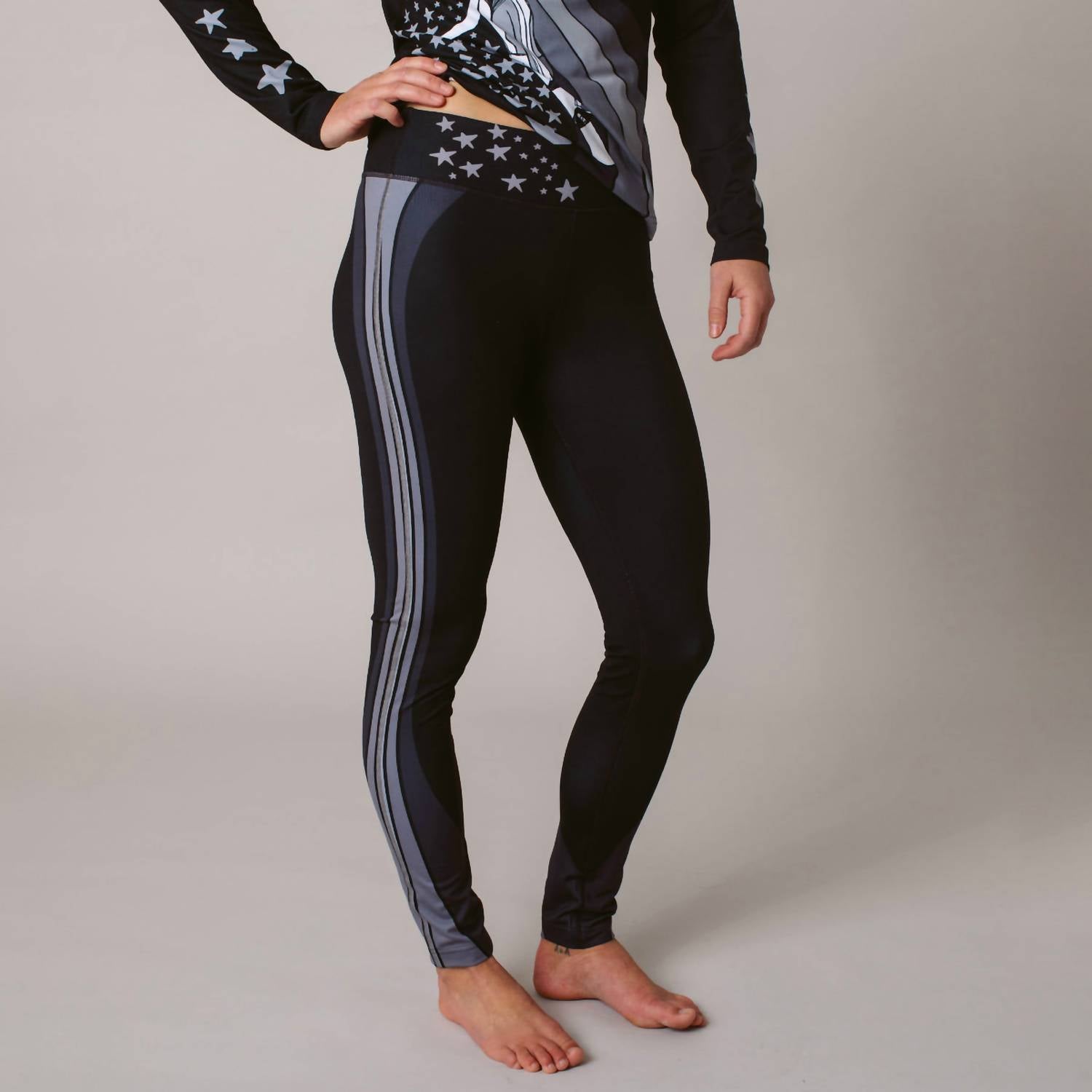 krimson klover Women's Powder Days Legging in black - women's pants