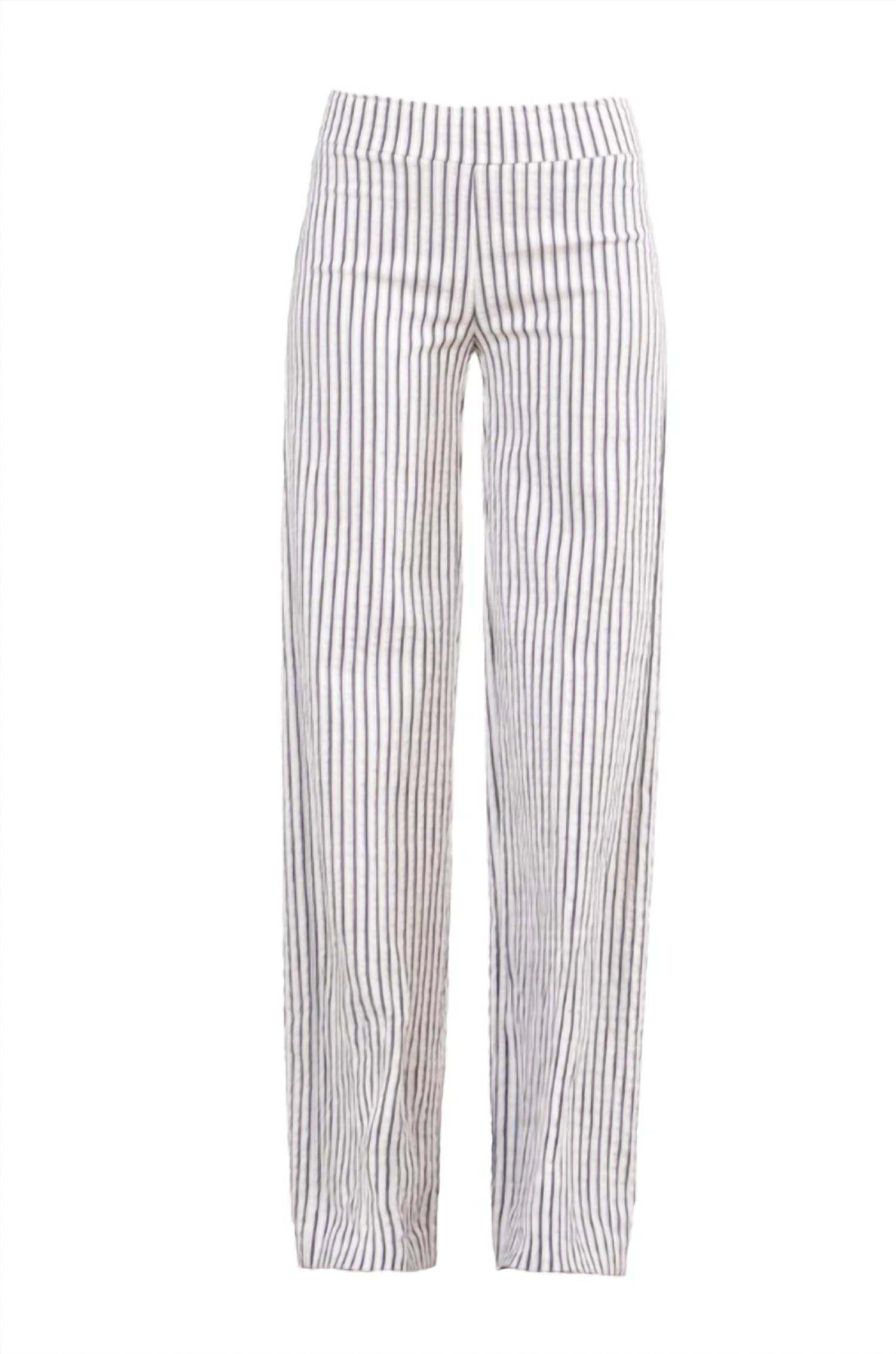 Avenue Montaigne Flavia Bistro Pants in navy - women's jeans - view 4
