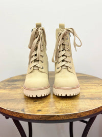 Mia Shoes - Women's Lace Up Wedge Bootie