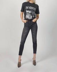 FADED BLACK T-SHIRT