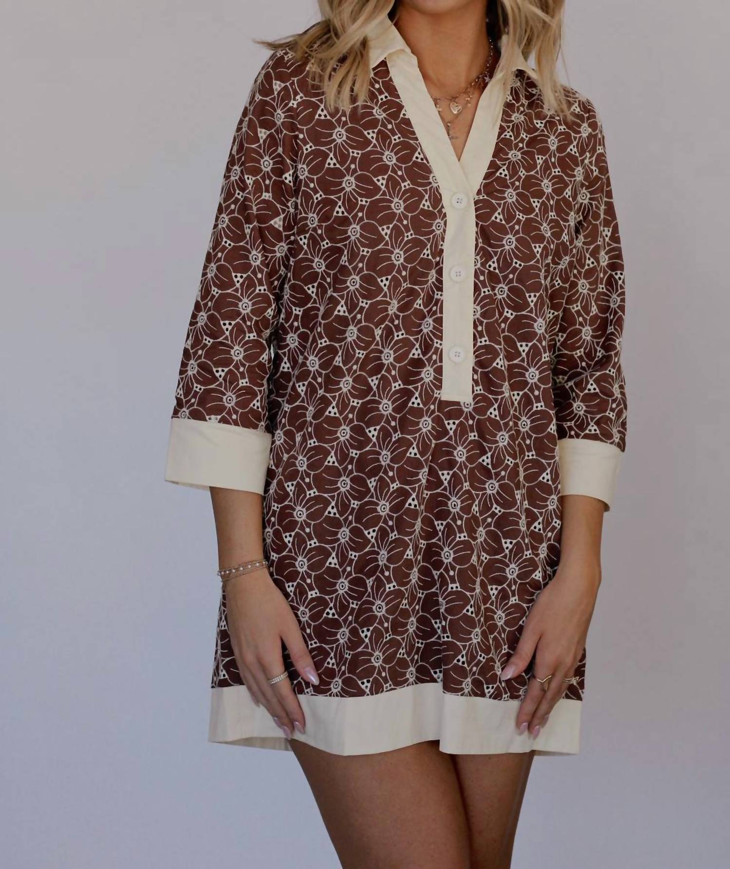 Tcec - Holland Tunic Mini Dress