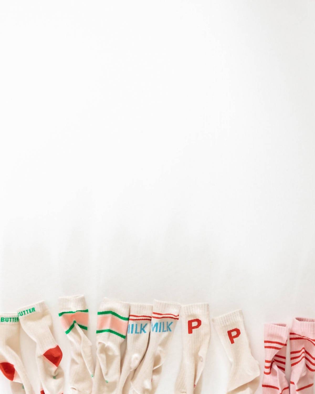 Pigeon Said Please - Kid's Grocery List Pack Of 5 Socks