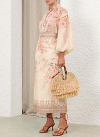 Zimmermann - Illuminate Pencil Midi Skirt
