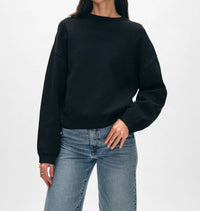 White + Warren - Superfine Organic Cotton Easy Sweatshirt