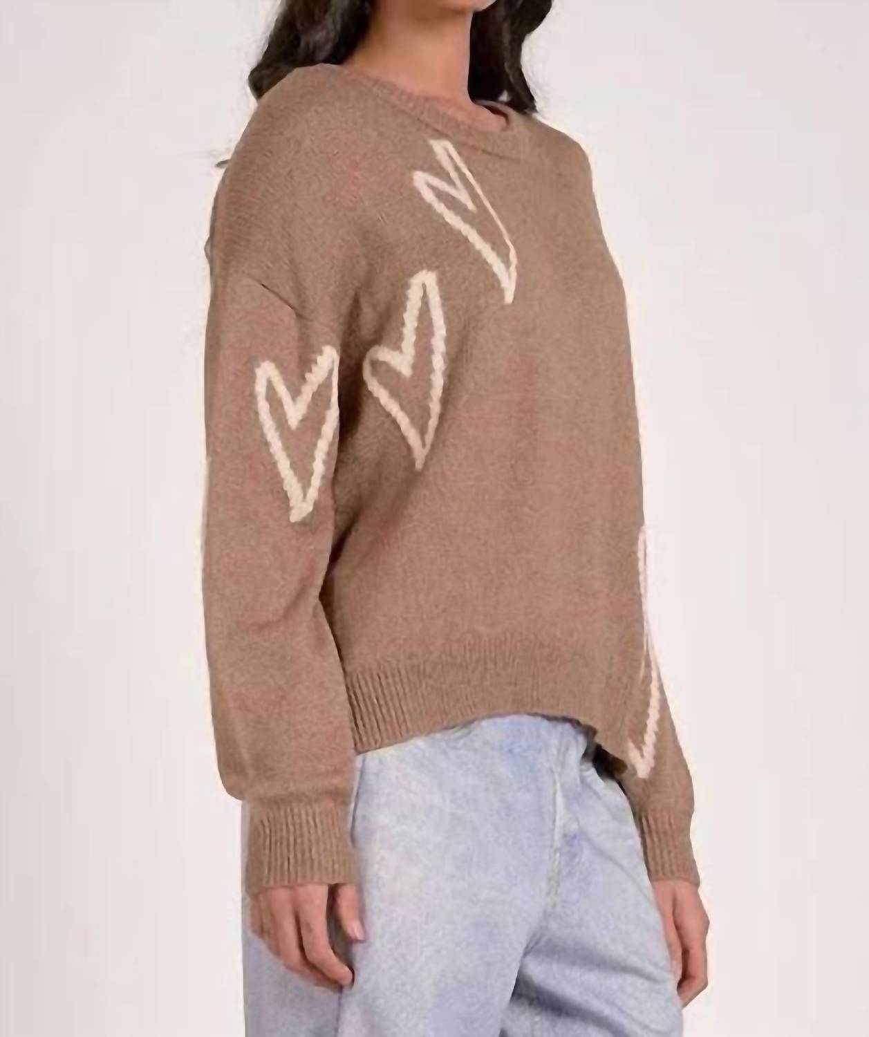 Elan - Avery Heart Sweater