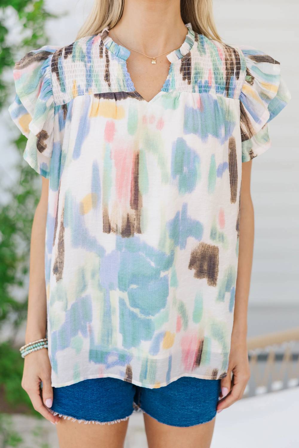 Gigio - Watercolor Blouse
