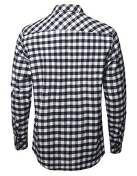 Zexi - Men's Printed Flannel Long Sleeve