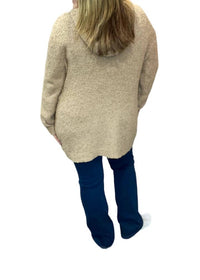 Andree By Unit - Hooded Popcorn Cardigan - PLUS