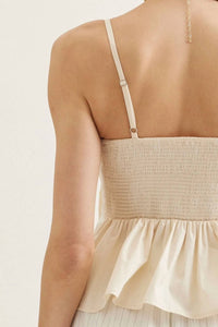 Entro - Dani Pleated Sleeveless Top