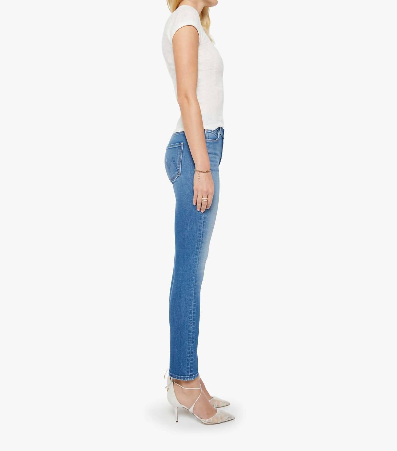Mother - The Dazzler Hover Mid Rise Jeans