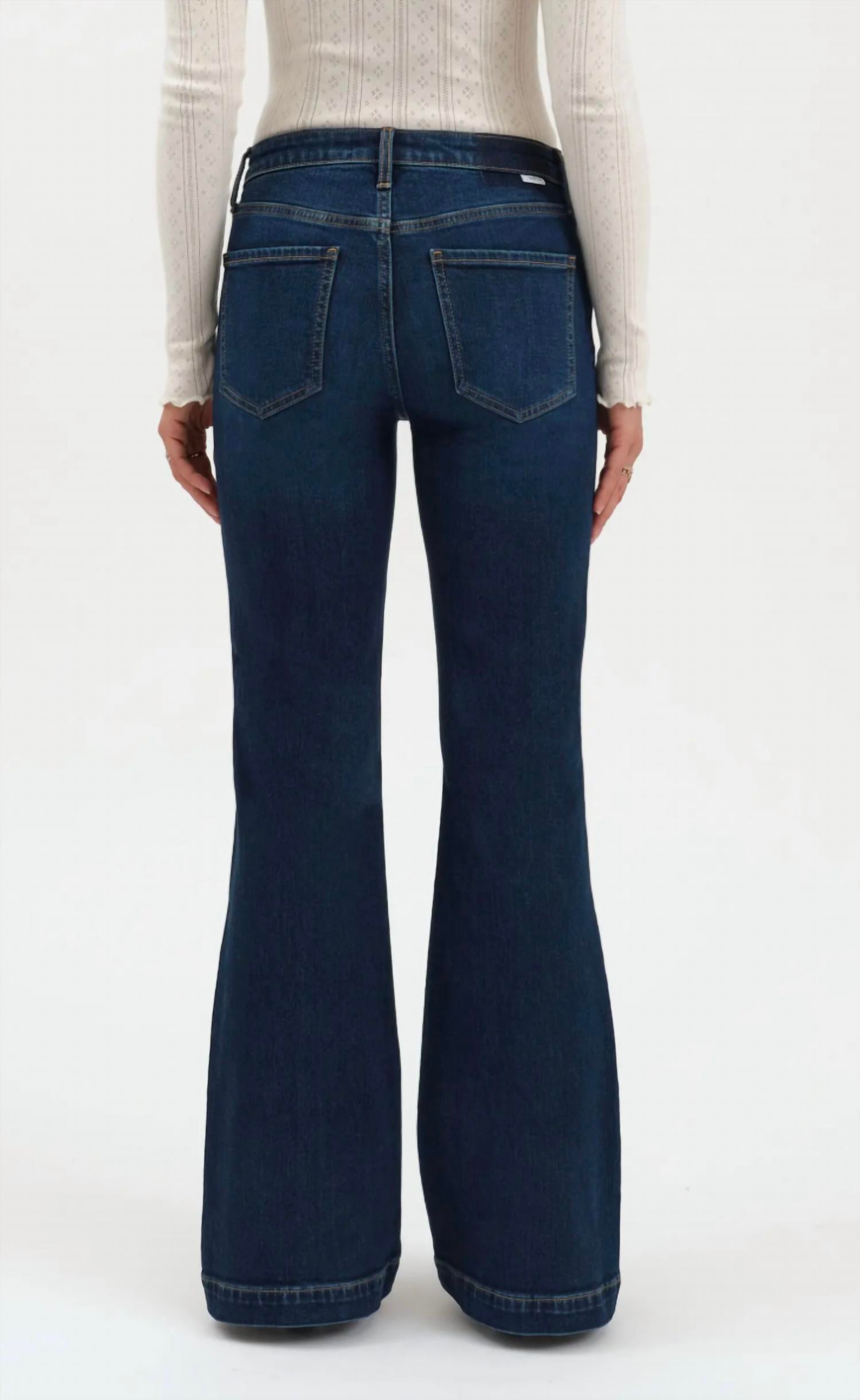 Daze - Heartbreaker Mid Rise Flare Jeans