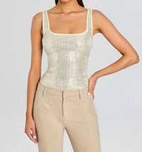 Retrofete - Marzia Embellished Top