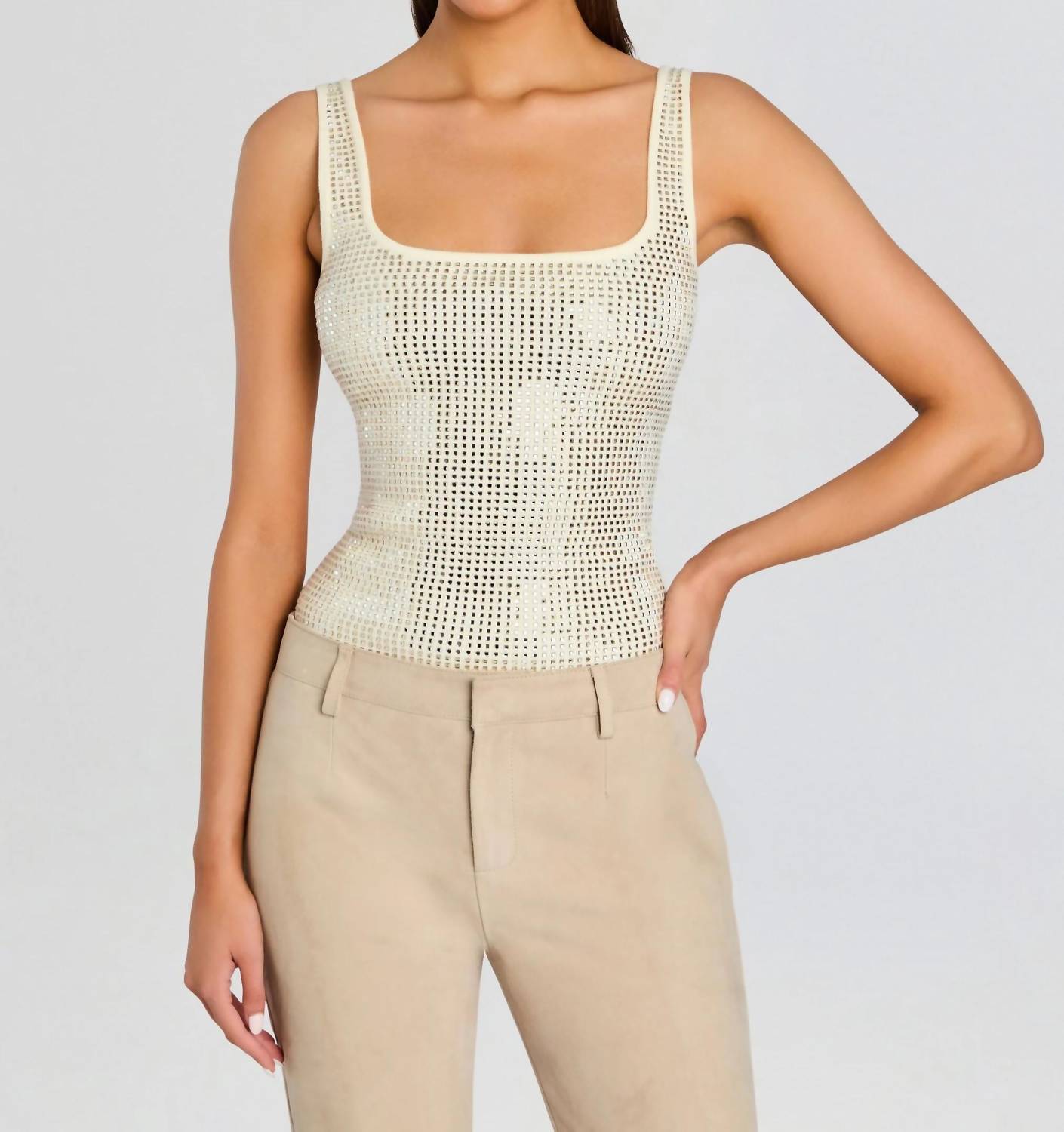 Retrofete - Marzia Embellished Top