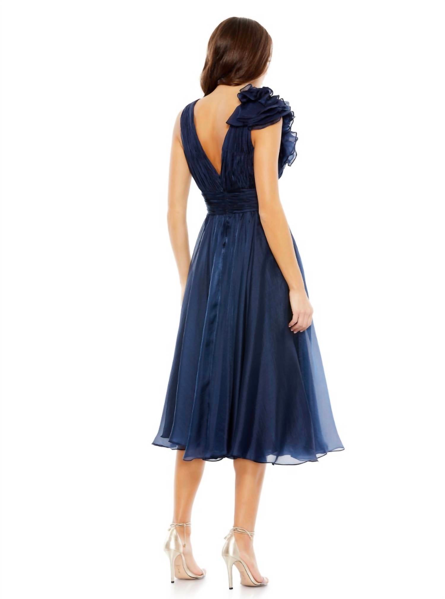 Mac Duggal - Midi Wedding Guest Dress