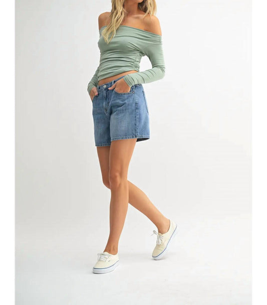 Just Black Denim - The "Mom Shorts”