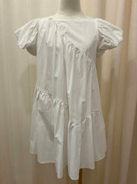 &Merci - Women's Diagonal Seam Bubble Dress