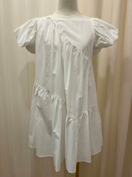 &Merci - Women's Diagonal Seam Bubble Dress