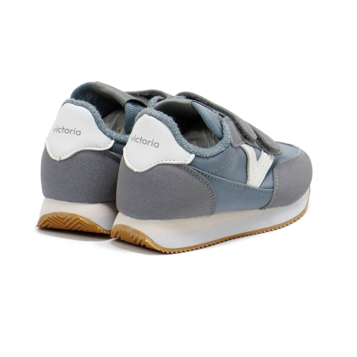 Victoria - Boy's Astro Monochrome Straps Sneakers