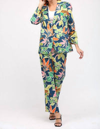 Fate By Lfd - Tropical Print Flare Pants