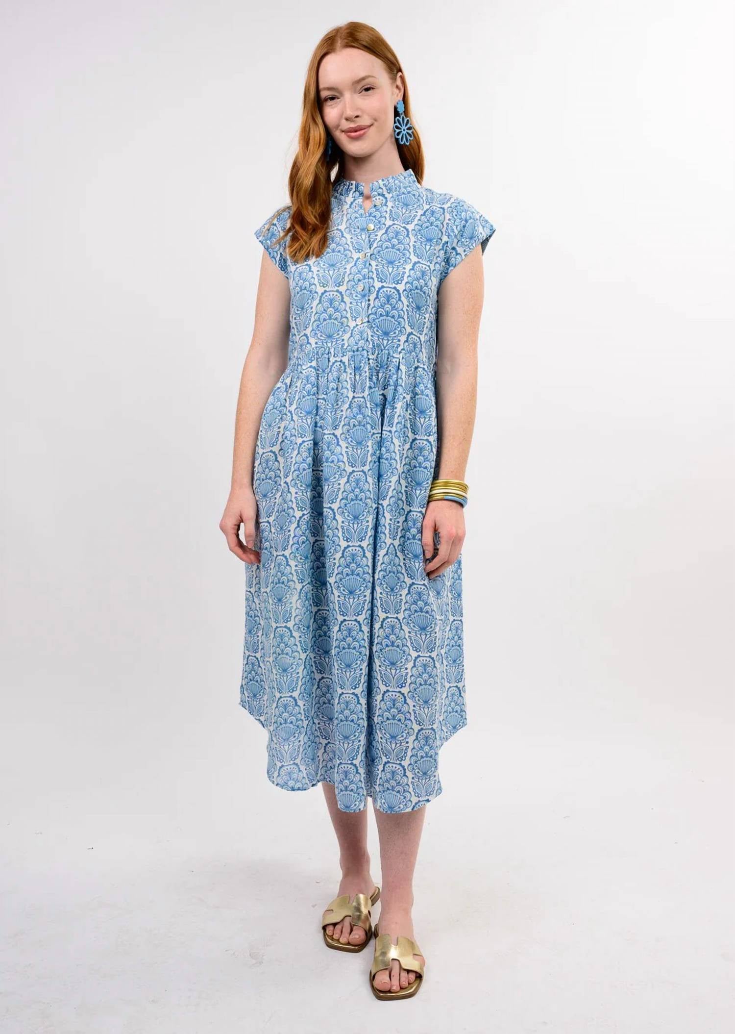 Uncle Frank - Linen Midi Dress