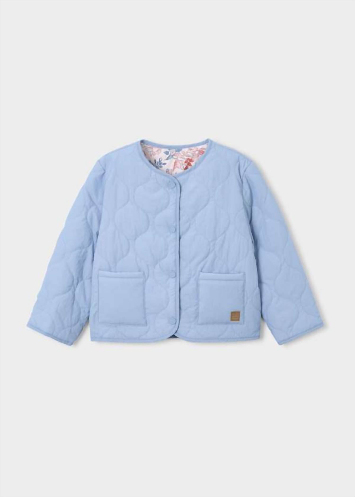 Mayoral - Girls Celeste Reversible Quilted Jacket