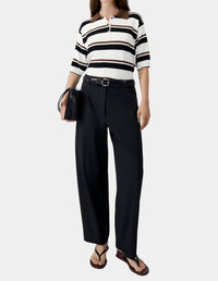 Cordera - Organic Cotton Striped Polo Shirt