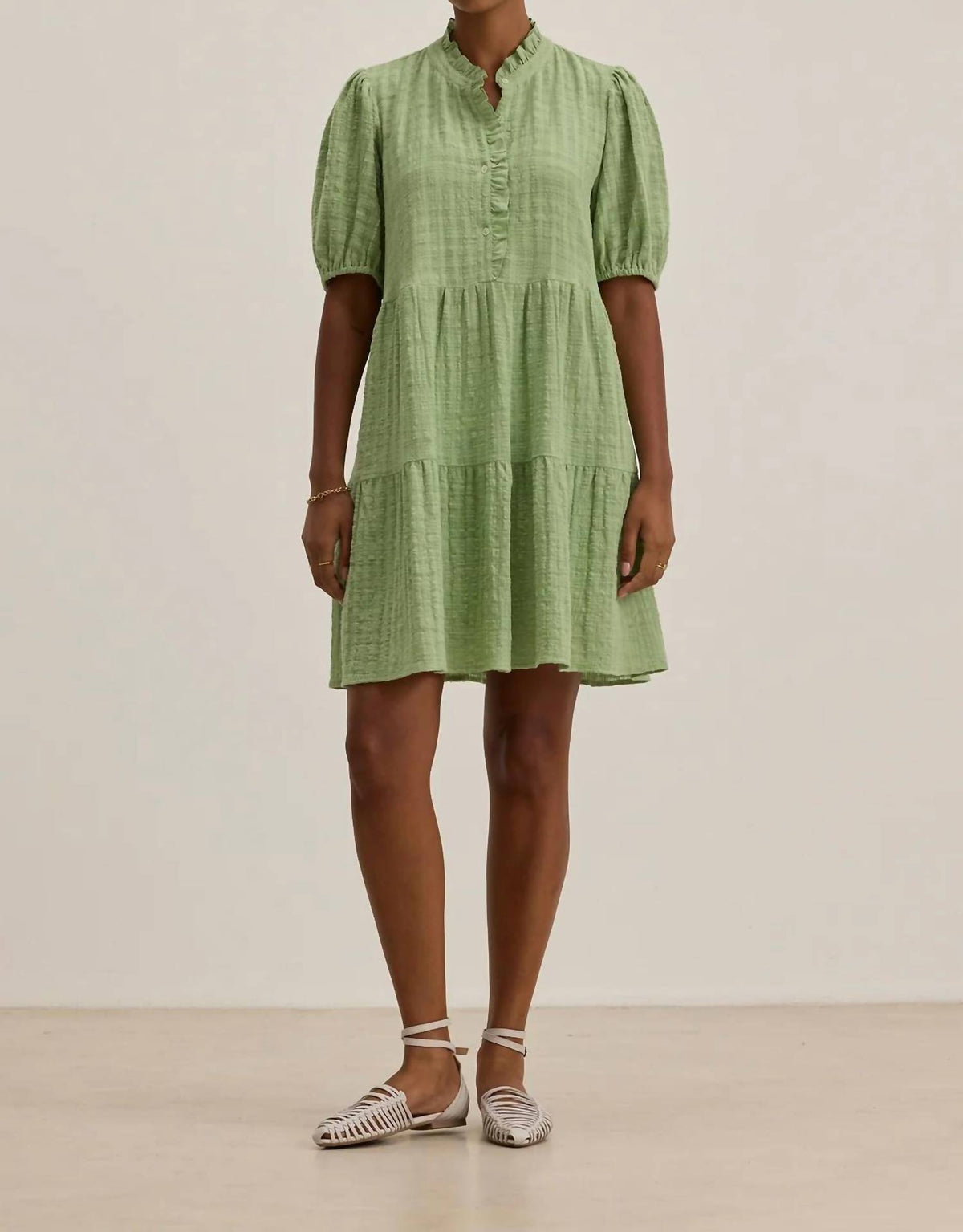Velvet By Graham & Spencer - Textured Gauze Hilson Dress