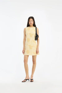 Rotate - Flower Mini Flared Dress