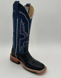 Anderson Bean Boots - Women's Custom Exotic Caiman Belly Chex Boot