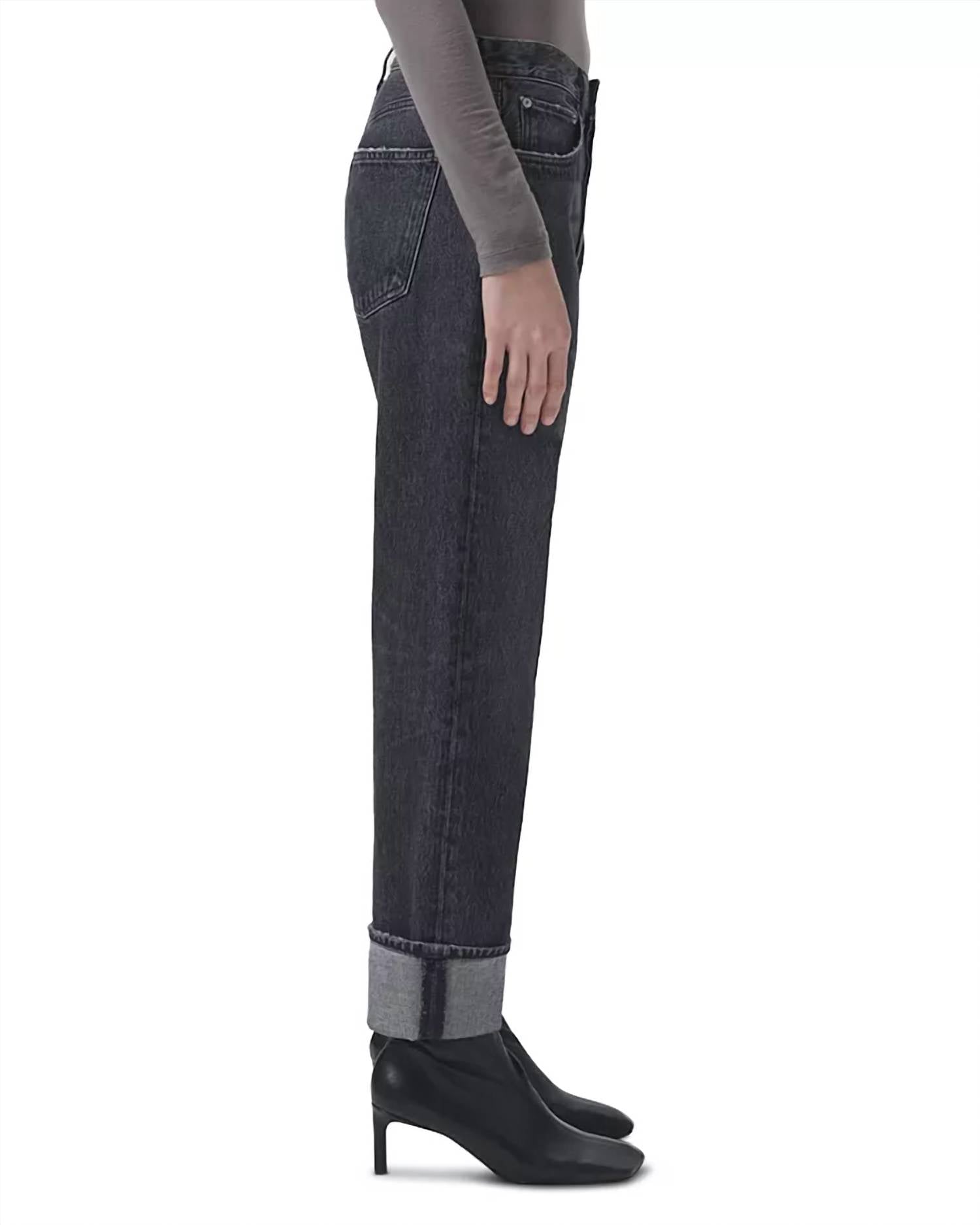 Agolde - Fran High Rise Wide Leg Jean