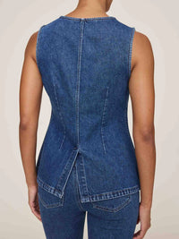 Dl1961 - Women'S - Amalie Button Front Sleeveless Top