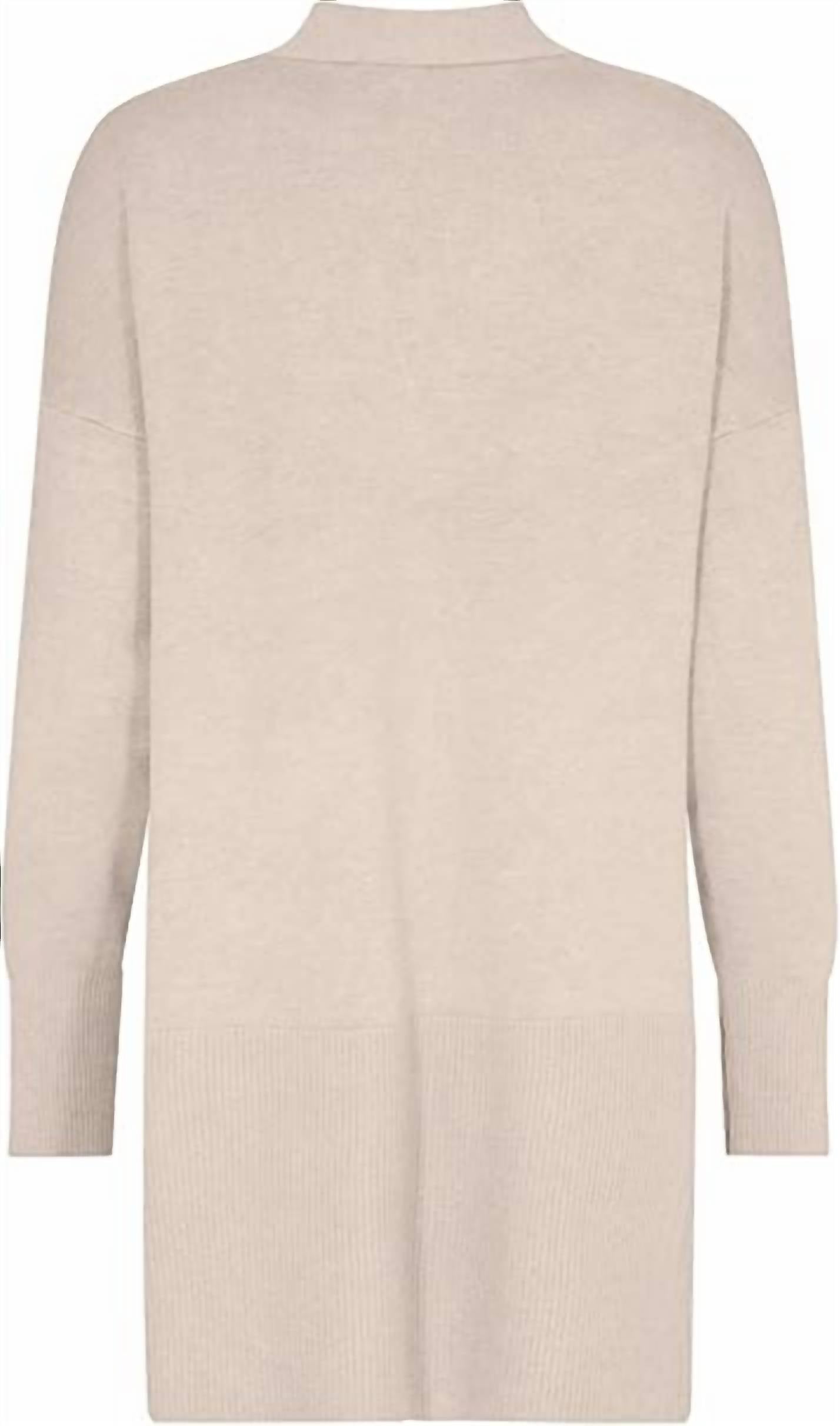 Soya Concept Women's Dollie 523 Cardigan Top in cream - women's sweater - detail view