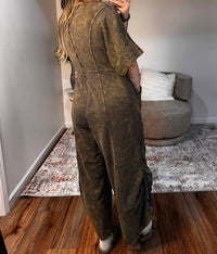 Ee:Some - Zoie Adjustable Wide Leg Jumpsuit