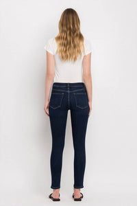 VERVET BY FLYING MONKEY Harper Ankle Skinny Jeans in bullish - women's jeans - view 4